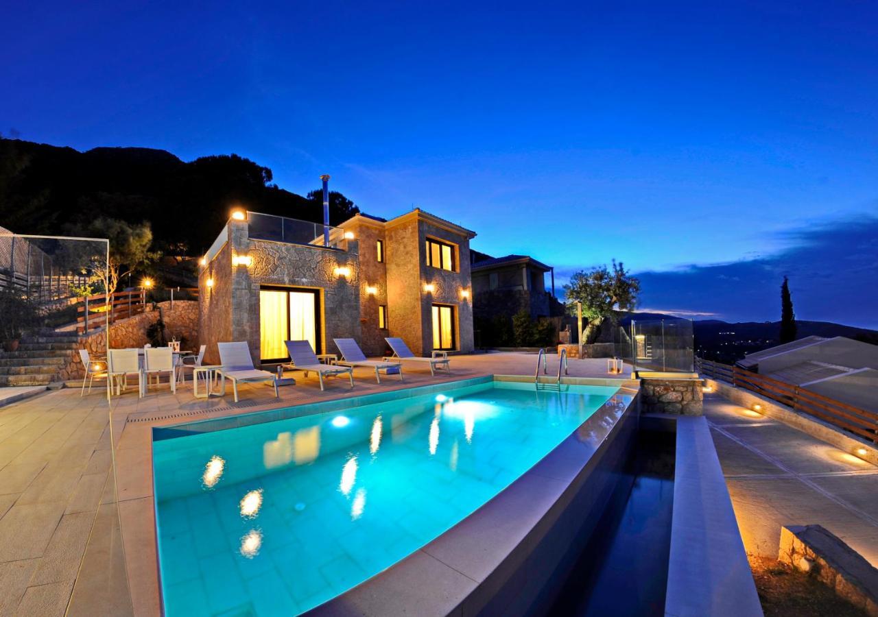 Ionian Stone Luxury Villa Nikiana Extérieur photo