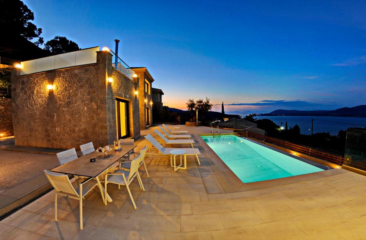 Ionian Stone Luxury Villa Nikiana Extérieur photo