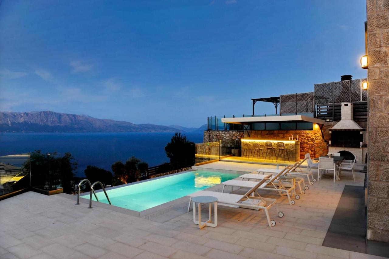 Ionian Stone Luxury Villa Nikiana Extérieur photo