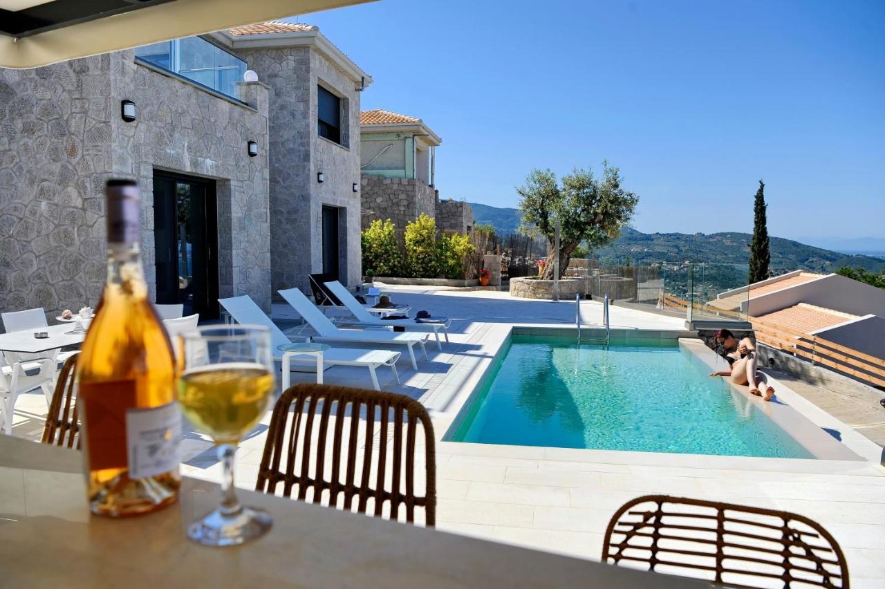 Ionian Stone Luxury Villa Nikiana Extérieur photo