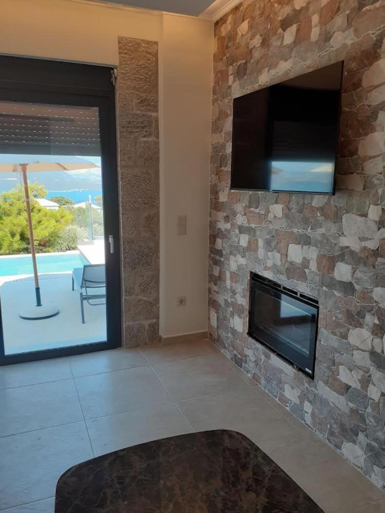 Ionian Stone Luxury Villa Nikiana Extérieur photo