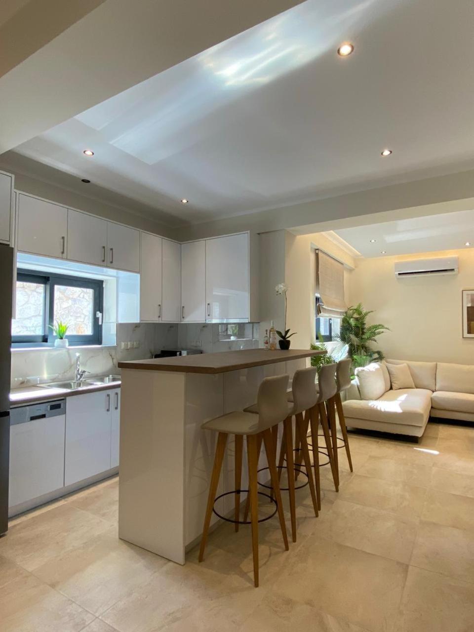 Ionian Stone Luxury Villa Nikiana Extérieur photo