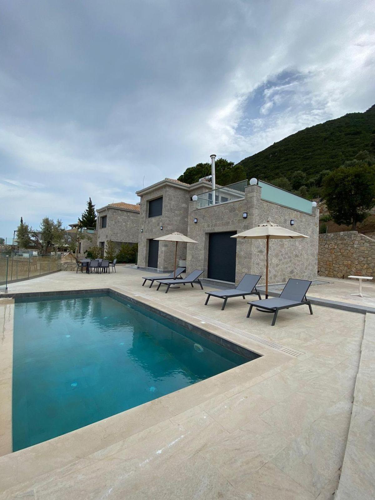 Ionian Stone Luxury Villa Nikiana Extérieur photo