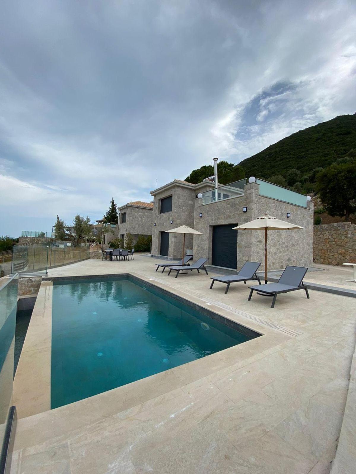 Ionian Stone Luxury Villa Nikiana Extérieur photo